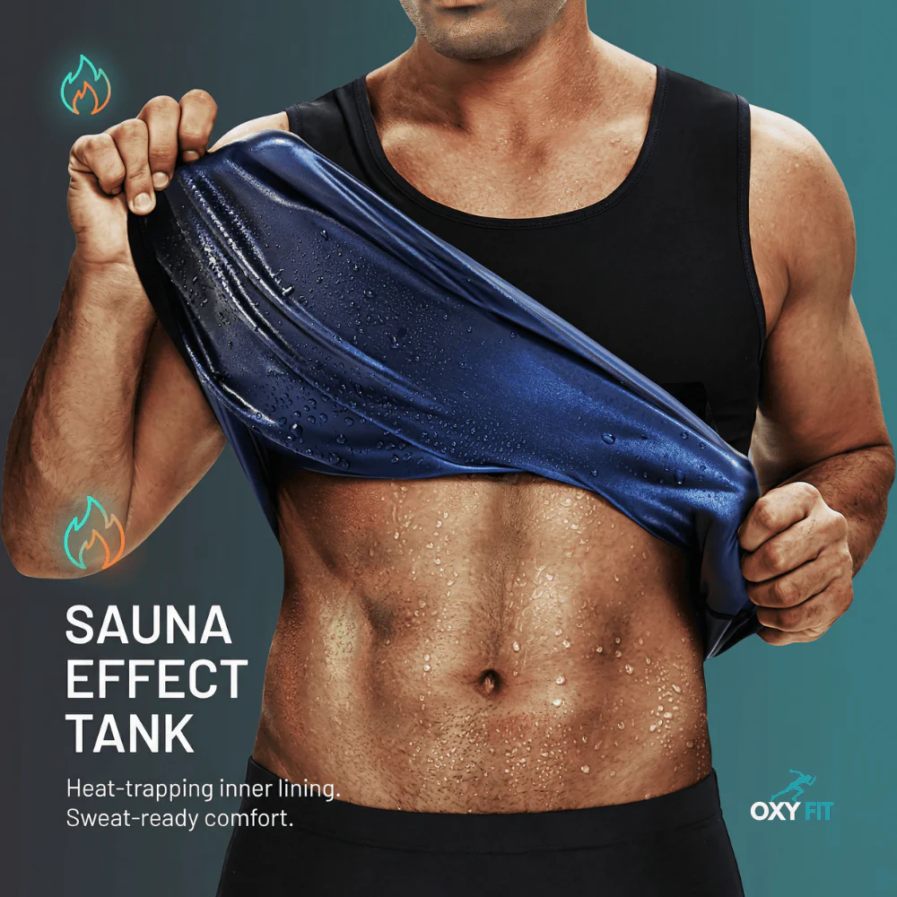 OXYFIT™ Sauna T-Shirt - Neoprene Layer System - Image 3