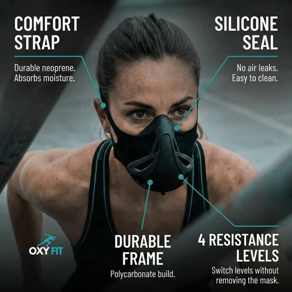 OXYFIT™ Training Mask - Athlete Pro - Image 3
