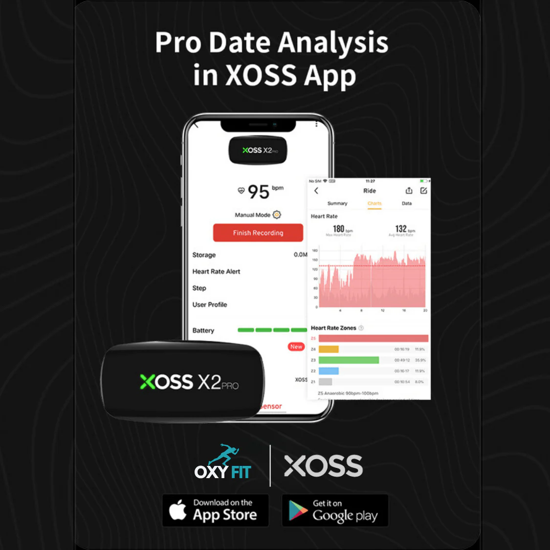 OXYFIT™ X2PRO Heart Rate Monitor by XOSS - Image 3